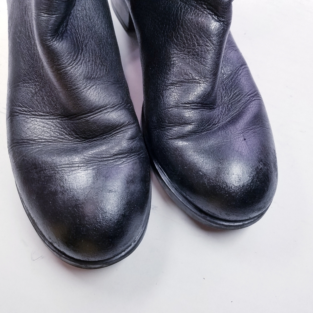 Prada | Soft‎ Leather Ankle Boots 37 - Picture 4 of 10